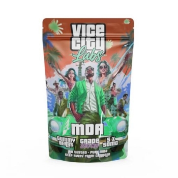 250MG MDA Gummy Bears – Grape – Vice City Labs